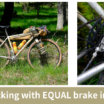 Bike Packing with EQUAL brake in Europe